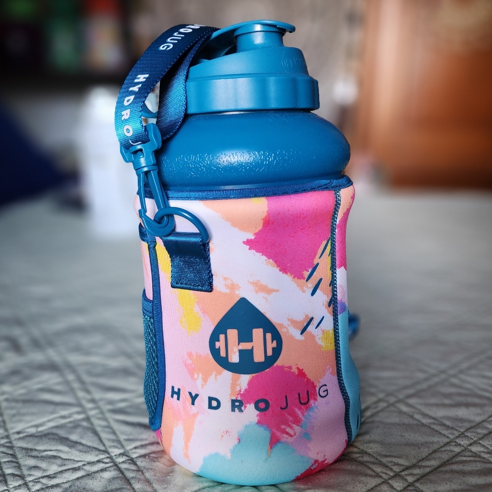 Hydrojug Canvas Neoprene Classic Sleeeve and Deep Teal Classic Jug